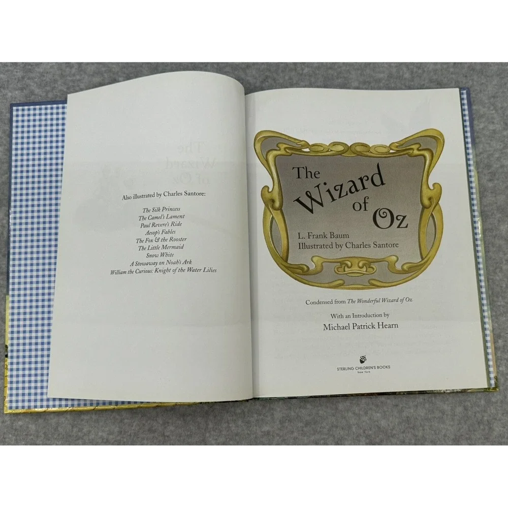 The Wizard of OZ by L. Frank Baum Illustrated by Charles Santore, Hardcover